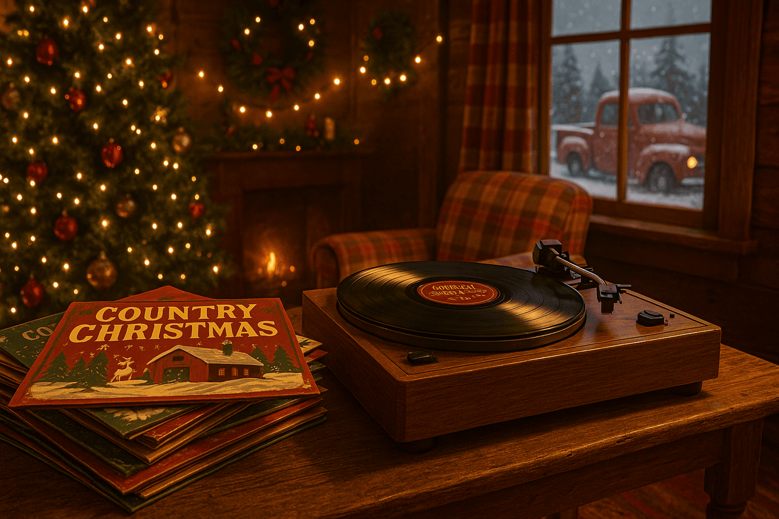 25 Country Christmas Vinyl Albums Every Fan Needs Under the Tree